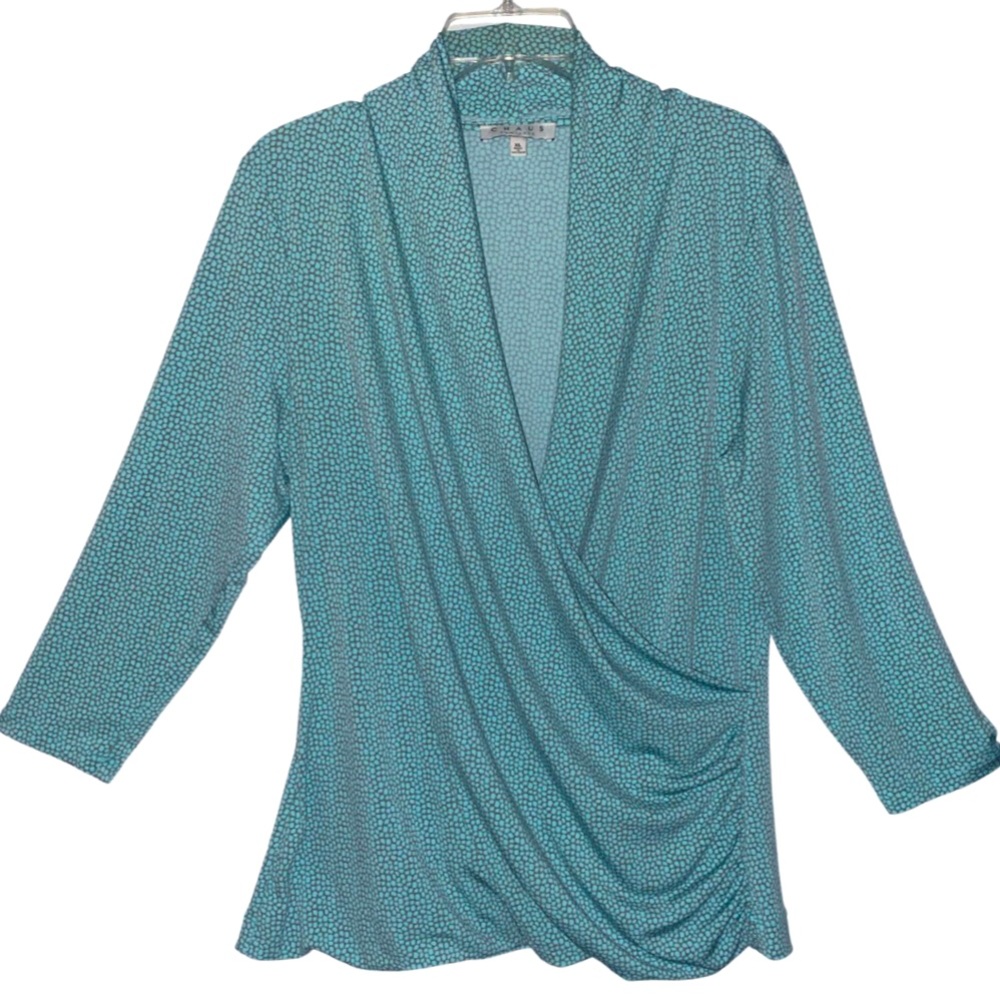 Sexy V-Neck Crossover Blouse | Like New | Size - XL